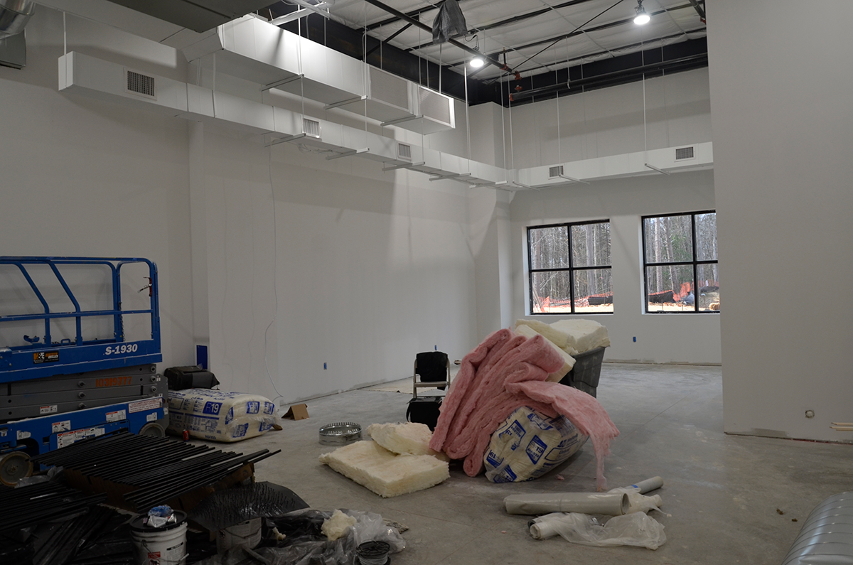 Ruckus Climbing Gym Kirkland Construction